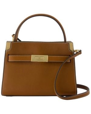 Tory Burch Tassen ,Bruin ,Leer Petite Lee Radziwill Double Bag