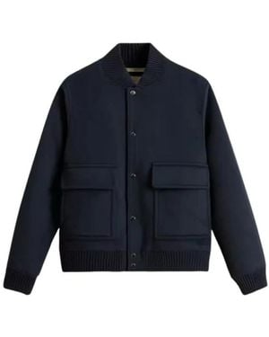 Woolrich Bomber Jackets - Blu