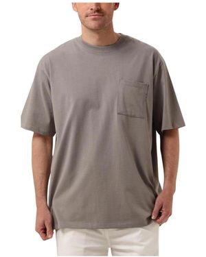 Scotch & Soda Herren Casual Taschen T-Shirt 3 Kreuze - Grau