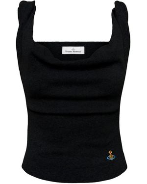 Vivienne Westwood Sleeveless Tops - Black