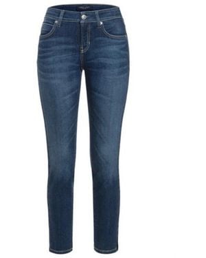Cambio Slim Fit Jeans Für Damen - Blau
