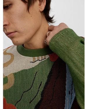 Anerkjendt Round-Neck Knitwear - Vert
