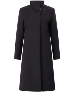 Cinzia Rocca Einreiher-Mantel - Schwarz