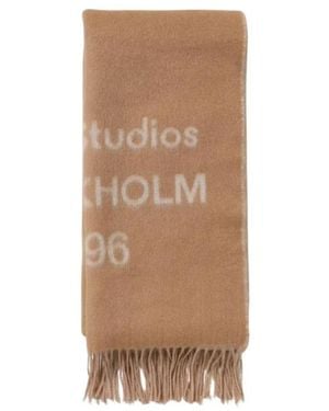 Acne Studios Winter Scarves - Marrón