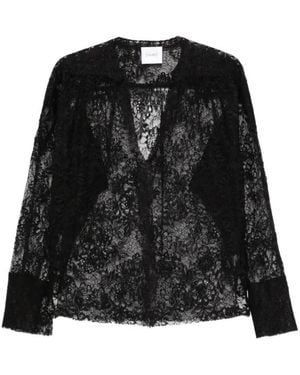 Nude Blouses - Black