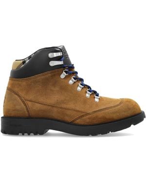 Burberry Lace-Up Boots - Brown