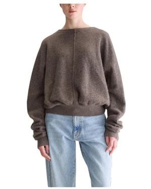 Bellerose Round-Neck Knitwear - Marron