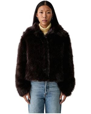 Marc O' Polo Faux Fur & Shearling Jackets - Negro