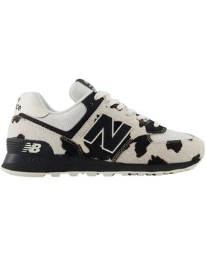 New Balance 574 Schuhe - Schwarz