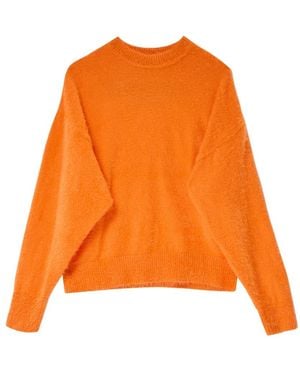 Moschino Round-Neck Knitwear - Orange