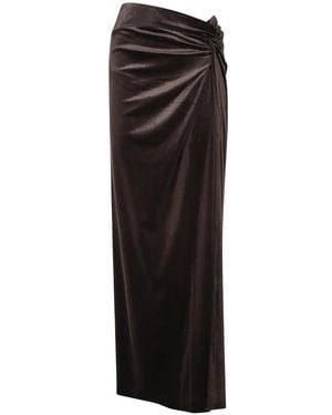 ANDAMANE Maxi Skirts - Nero
