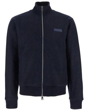 Givenchy Sweatshirt Mit Reißverschluss - Blau