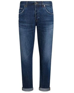Dondup Cropped Jeans - Bleu