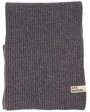 A.P.C. Winter Scarves - Gris