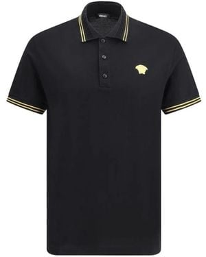Versace Polo Shirts - Black