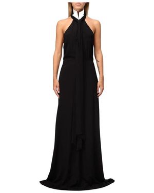 Karl Lagerfeld Maxikleid Mit Neckholder - Schwarz