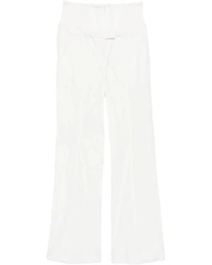 The Seafarer Wide Trousers - White