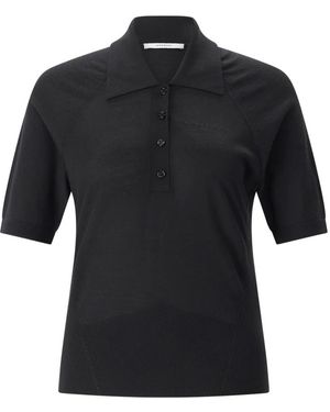 Givenchy Tops ,Zwart ,Wol Polo Shirts