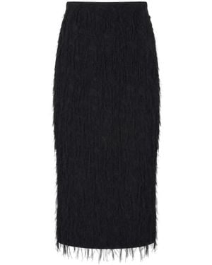 Patrizia Pepe Midi Skirts - Black