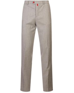 Kiton Suit Trousers - Gris
