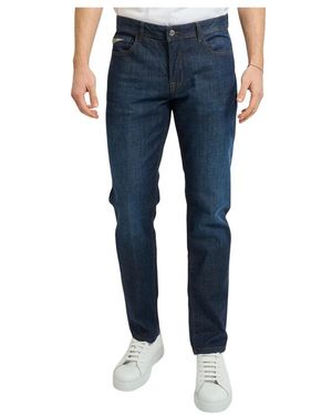 Yes-Zee Slim-Fit Jeans - Bleu