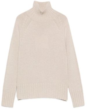 Max Mara Rollkragenpullover - Natur