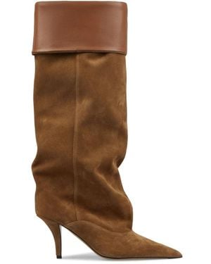 Paris Texas Heeled Boots - Marrón