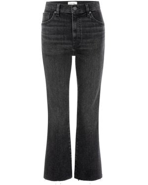 FRAME Jeans ,Grijs ,Katoen The Reboot Crop Jeans