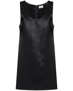 Saint Laurent Sleeveless Tops - Black