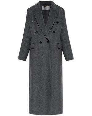 Victoria Beckham Double-Breasted Coats - Negro