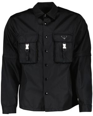 Prada Light Jackets - Black