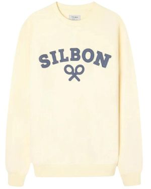 Silbon Sweatshirts - White