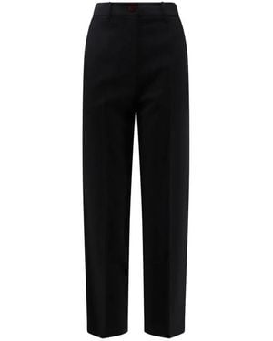 Alysi Straight Trousers - Nero