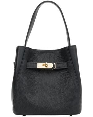 ESTRO Handy Satchel Handtasche - Schwarz