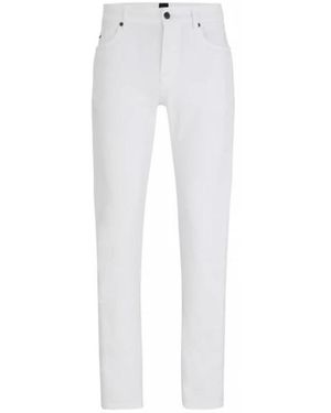 BOSS Slim Fit Jeans - White