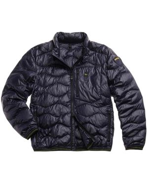 Blauer Winter Jackets - Blue