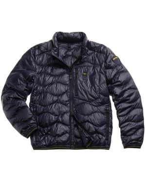 Blauer Winter Jackets - Blue
