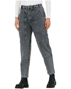Set Mom Jeans - Blau