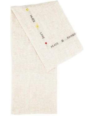 BENARAS BY CITRUS Winter Scarves - White