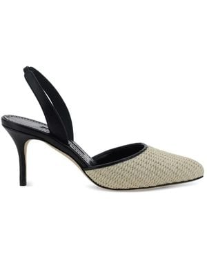 Manolo Blahnik Court Shoes - Metallic