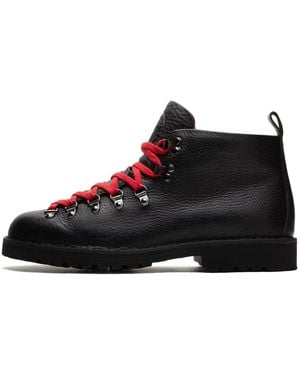 Fracap Lace-Up Boots - Black