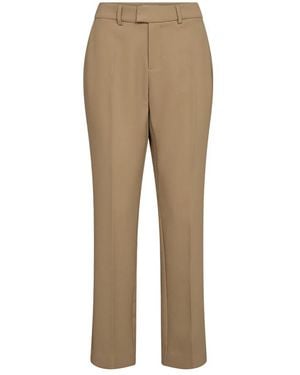 Mos Mosh Slim-Fit Trousers - Natural