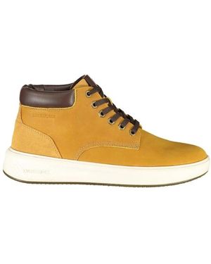 Lumberjack Lace-Up Boots - Yellow
