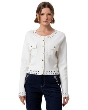 Fracomina Cardigans - Blanco