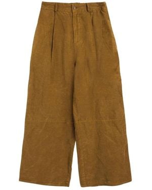 YMC Wide Trousers - Green