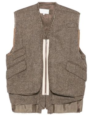 Maison Margiela Vests - Bruin