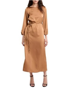 Marella Maxi Dresses - Marrone