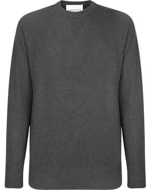 Amaranto Round-Neck Knitwear - Grey