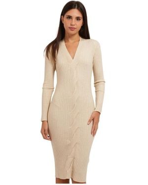 GAUDI Knitted Dresses - Natural