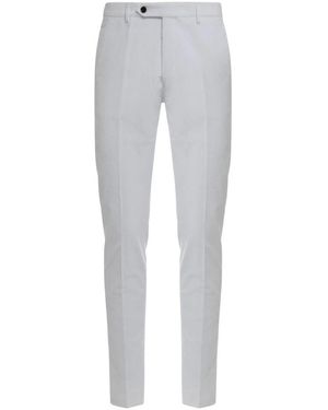 Moorer Slim-Fit Trousers - Grey